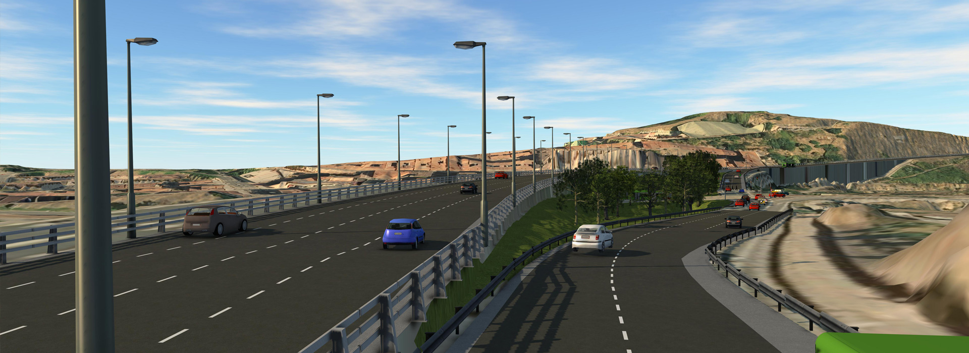 TRAFFIC-CALMING ON THE CRUCES-RONTEGUI ROAD INTERCHANGE - 2